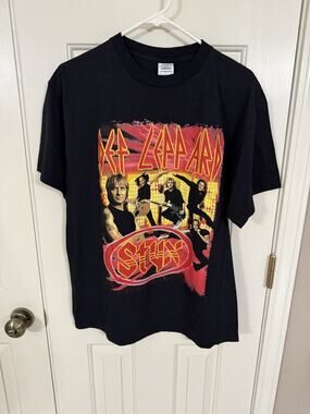 Vintage Def Leppard Styx 2007 Concert Tee Shirt L